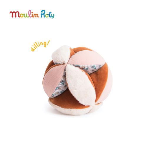 Moulin Roty  保利的冒险之旅主题 儿童软球 适合1岁+ 球体饱满柔软 不易受伤 保利的冒险之旅系列 法国品牌-676510 商品图11