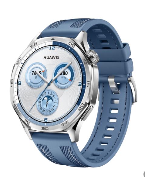 华为 WATCH GT 5 智能手表 砂砾棕 复合素皮表带 46毫米 商品图2