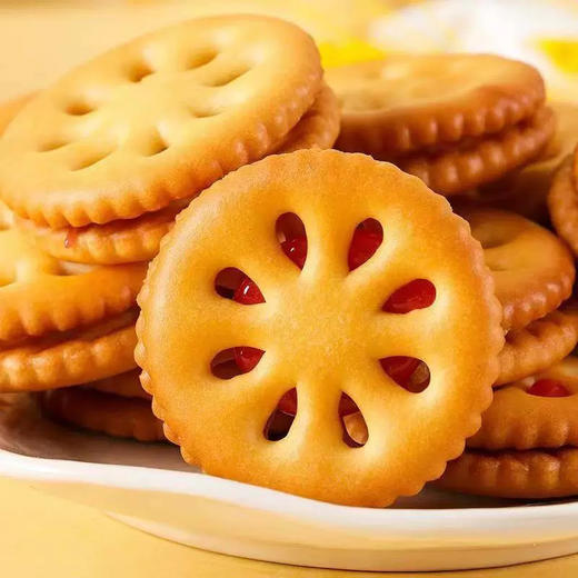 印尼罗玛果心酱夹心饼干蓝莓味100g 商品图1