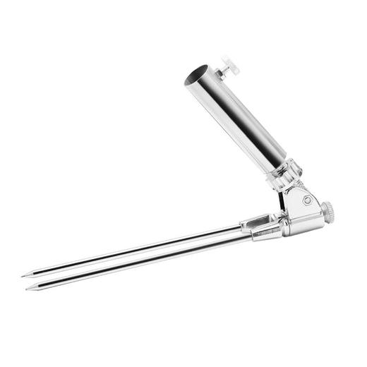 佳钓尼铝合金通用地插座支架钓鱼多功能架杆配件万向多用后尾管 商品图2