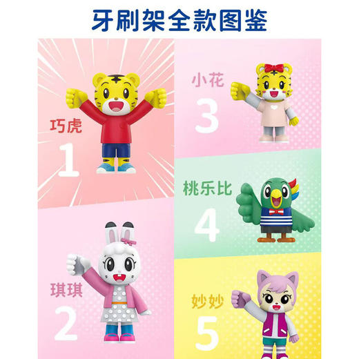 MM 山姆 狮王（Lion）细齿洁抗菌超级细毛儿童牙刷（巧虎版）6支 商品图7