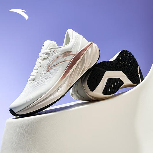 安踏旅行丨PG7新款革网缓震耐磨舒适透气运动鞋女跑步鞋122445504 商品图4