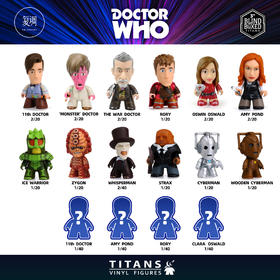 现货 Titans Doctor Who 11th Doctor 神秘博士11任 盲盒