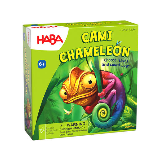HABA 变色龙卡米 儿童桌游 适合6岁+ 加法计算 记忆专注 德国品牌-1307140002 商品图0