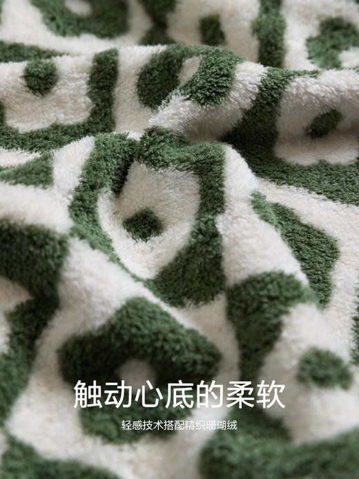 三利珊瑚绒毛巾洗脸较纯棉家用ins风洗脸男吸水速干不易掉毛洗澡毛巾 商品图1