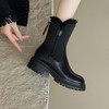 【预售5天】加绒加厚毛毛雪地靴女中筒保暖冬季短靴后拉链棉靴YMT&MT-650 商品缩略图4