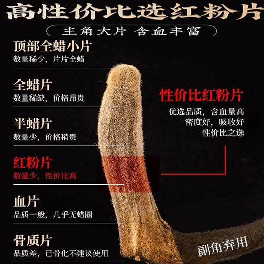 【好鹿茸，来自长白山】北京同仁堂鹿茸10克 正宗茸片男性滋补保健品 泡酒泡水喝 秋冬温和补-QQ 商品图3