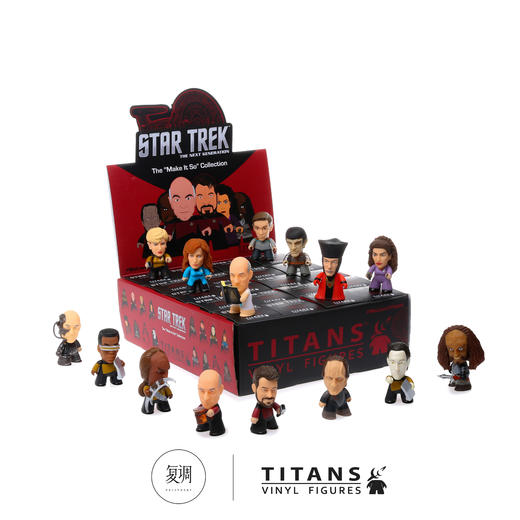 现货 Titans Star Trek 下一代系列 星际迷航 盲盒 商品图2