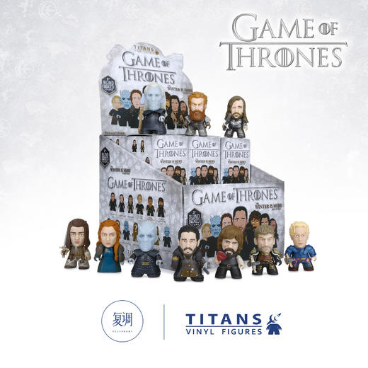 现货Titans Game of Thrones冰与火之歌权力的游戏盲盒 商品图4