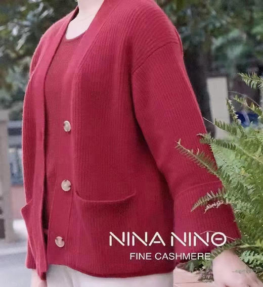 宽边开衫 商品图5