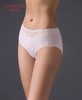 爱慕美体24AW简塑内裤女棉质底裆性感蕾丝中腰平角裤 商品缩略图0