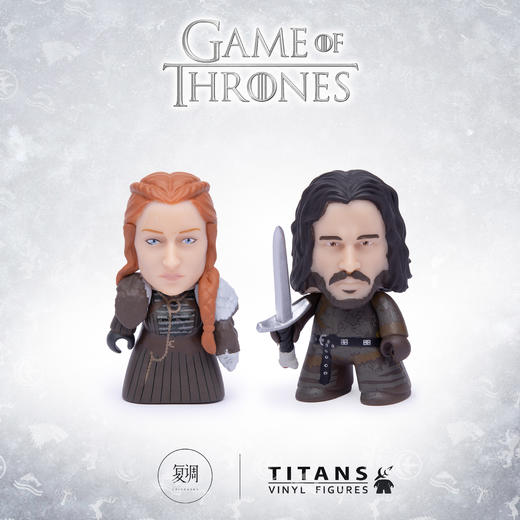 现货 Titans 权力的游戏 Game of Thrones 七大王国 盲盒 商品图2