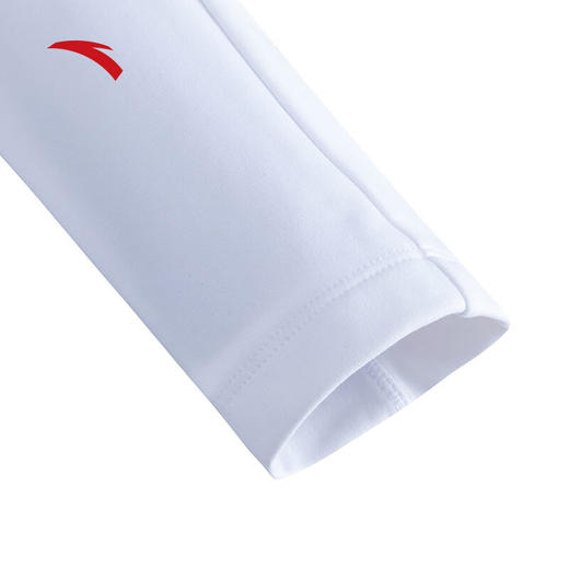 安踏半拉链长袖女冬季新款修身加绒打底衫运动内搭上衣162447402N 商品图3