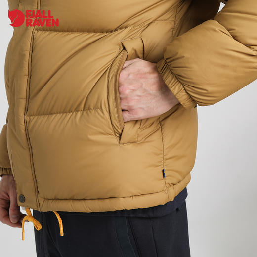 北极狐 秋冬保暖羽绒服 白鹅绒服 男经典短款700蓬百搭 09221115 商品图3