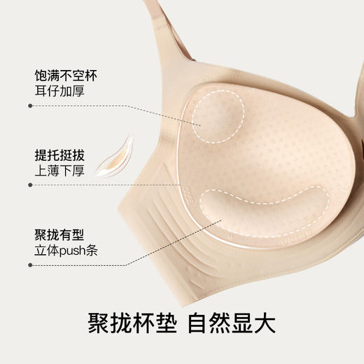 ubras  push杯浮雕软支撑文胸 商品图2