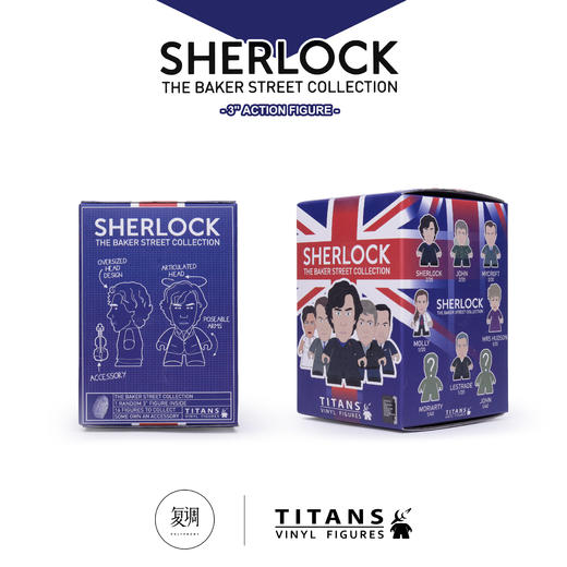 现货 Titans 神探夏洛克 牧师伪装版 Sherlock 商品图2