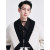 启世录TIWILLTANG“半梦御相”先锋X型气势大V领绞花针织松弛开衫 商品缩略图2