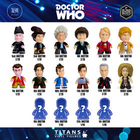 现货 Titans Doctor Who 神秘博士第12任 重生 盲盒