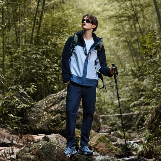 佐丹奴男装商场同款防风防水保暖【三合一】外套01074607 商品图0