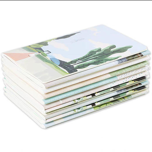 青禾记/初品/苏铁时光等A5车线本多规格（图案随机） 商品图1