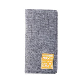 GOX  长款轻薄商旅护照夹  多功能超薄旅便携卡包