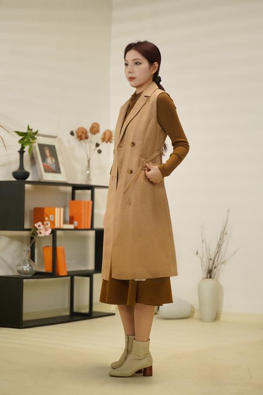 【M1L1】AM冬季毛呢马甲FD8100020120 商品图1