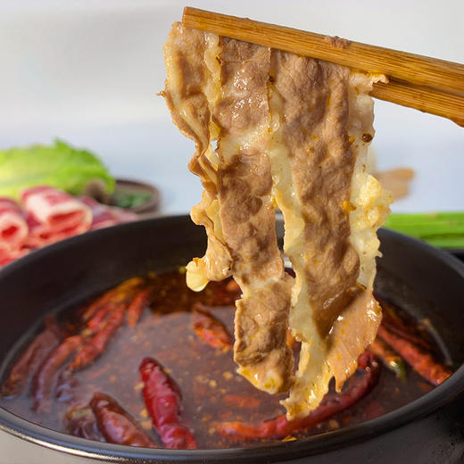 【雪山牛谷】国产新疆原切肥牛卷300g*3袋火锅好食材 商品图6