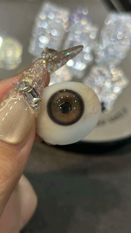 GINOMII 情绪黑咖 半年抛 两片 14.2mm 参考着色 13.4mm 基弧 8.6 含水 38% 韩国进口 商品图3