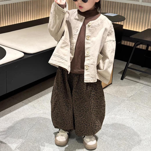 裁缝学苑TQ129童装新款复古森系牛仔外套上衣纸样儿童服装打板 商品图10