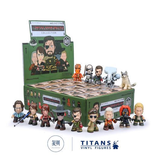 现货 Titans 合金装备 幻痛 Metal Gear Solid 盲盒 商品图2