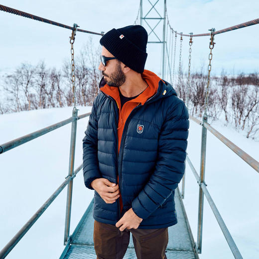 Fjallraven/北极狐 羊毛针织帽 户外秋冬保暖套头毛线帽 12100006 商品图2