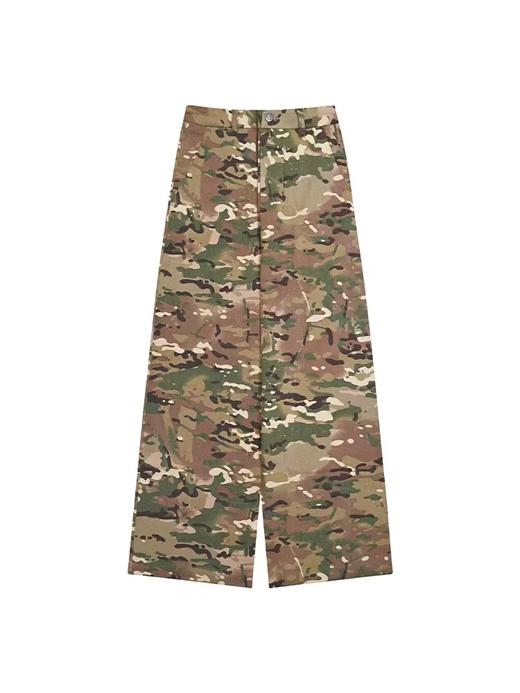 马得工地/MDGDCK244333/迷彩直筒裤 商品图3