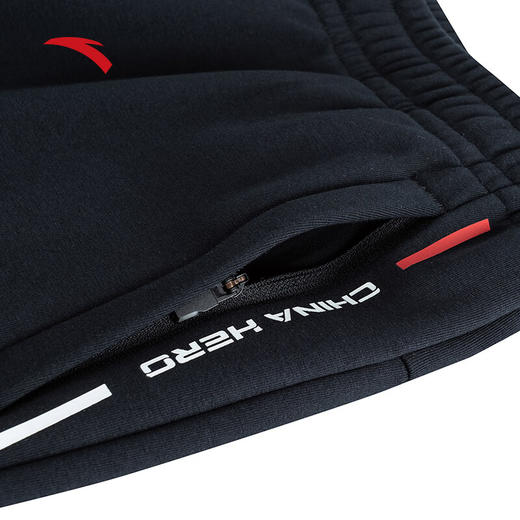 安踏针织运动长裤 女2024冬季新款束脚休闲健身裤子卫裤162447310N 商品图2