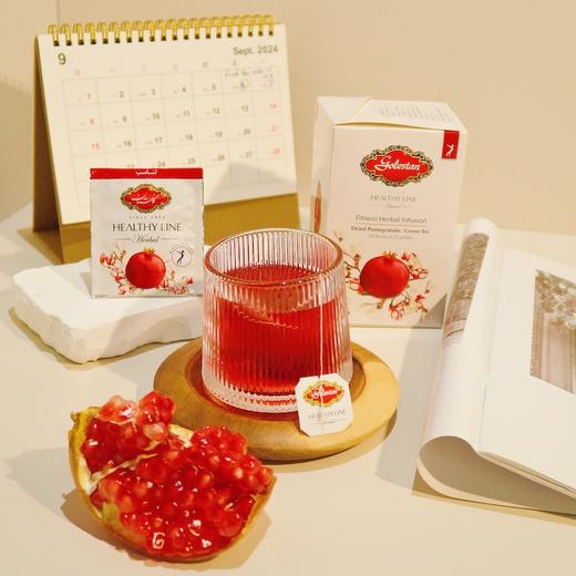 伊朗原装歌狮坦Golestan 袋泡石榴调味茶（代用茶）独立茶包 20袋/盒 商品图4