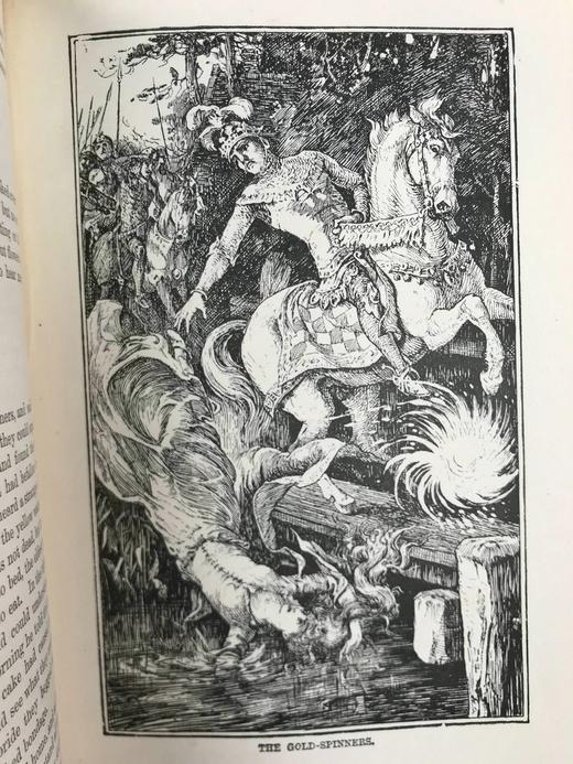 1895年 安德鲁·朗格《蓝色童话书》 数十幅精美插图 精装32开 商品图6