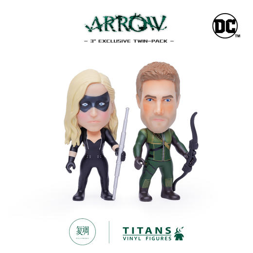 现货 Titans 绿箭侠和黑金丝雀 套装 DC Green Arrow 商品图4