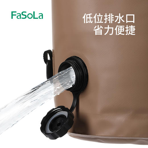 FaSoLa可折叠泡脚桶冬天保温泡脚袋过小腿家用便携式足浴神器洗脚盆恒温 商品图2