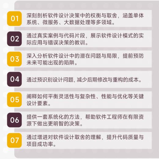 软件开发中的决策：权衡与取舍 程序设计软件架构设计决策计算机软件开发书籍 商品图2