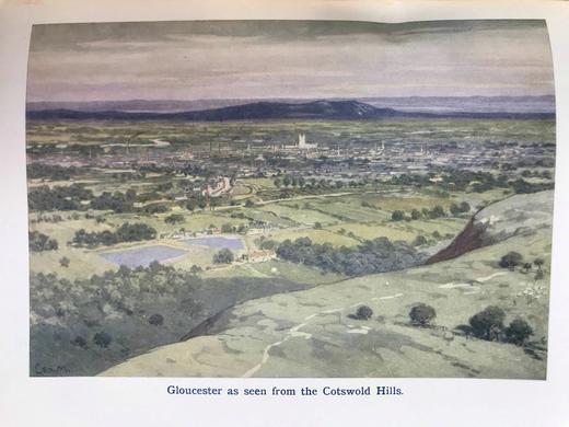 约20世纪早期 宝宝地理志 20幅彩色插图 漆布精装18开 商品图9