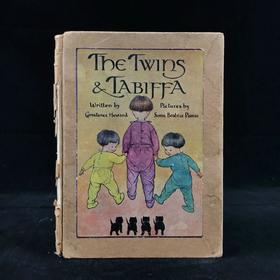 约20世纪中期 双胞胎与塔比法 皮尔斯数十幅彩色插图 精装32开