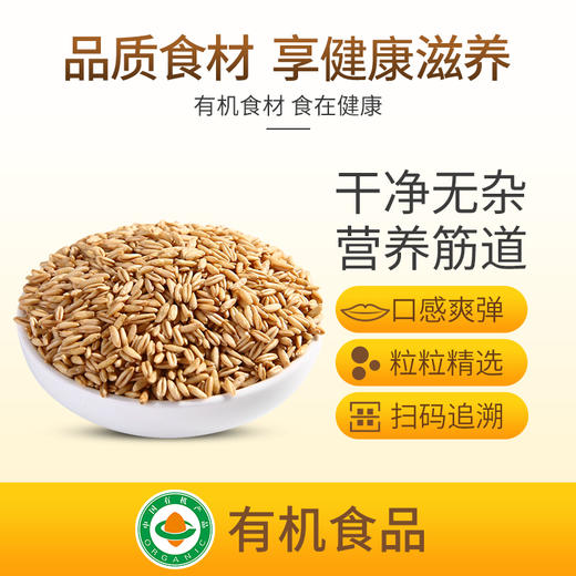 【新鲜市集】食在有方 有机燕麦米780g（保质期至2026年9月） 商品图2