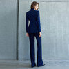 IWY/藏青色西装套装高级感公务员面试正装酒店经理职业装总裁西服CP2085 商品缩略图3