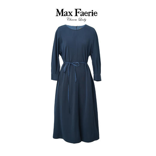 MH4L017麦克斯菲瑞复古显瘦连衣裙 商品图0