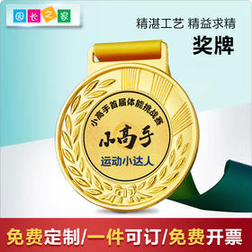 奖牌纪念章奖章比赛金属金牌10枚（视频小店）