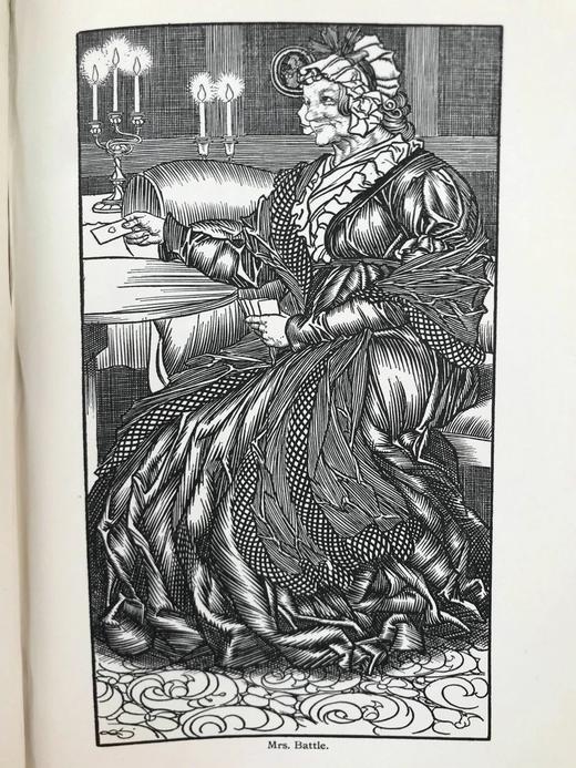 1902年 兰姆《伊利亚随笔》 加斯·琼斯数十幅趣味插图 漆布精装大32开 商品图13