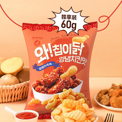 诺倍得甜辣炸鸡味鸡腿型小食60g*3 商品图2
