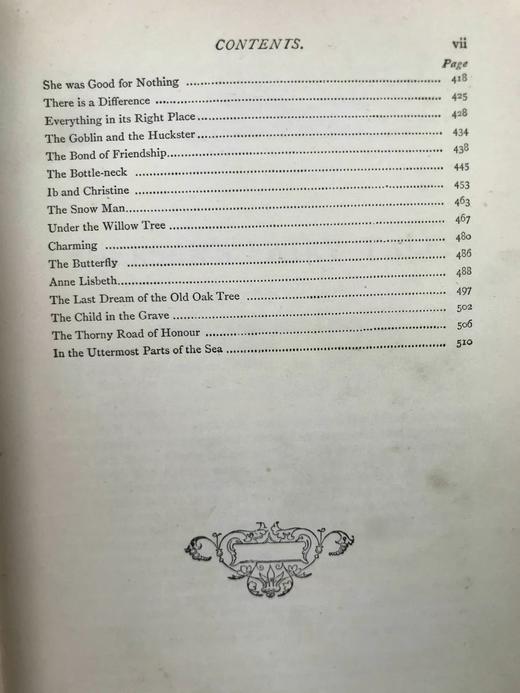 约20世纪早期 安徒生童话故事集 数十幅精美插图 漆布精装32开 商品图4