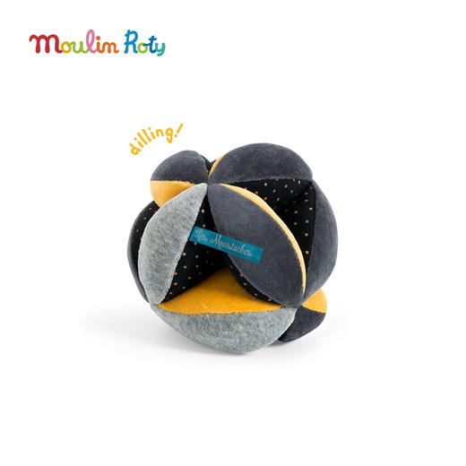 Moulin Roty  保利的冒险之旅主题 儿童软球 适合1岁+ 球体饱满柔软 不易受伤 保利的冒险之旅系列 法国品牌-676510 商品图10