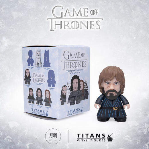 现货 Titans 权力的游戏 Game of Thrones 七大王国 盲盒 商品图1
