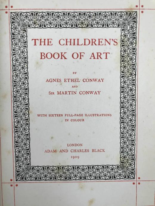 1909年 孩子的艺术之书 16幅彩色插图 漆布精装大32开 商品图2